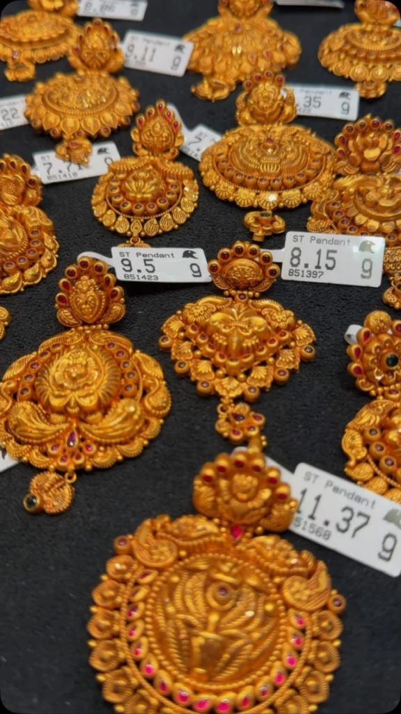 Bold Architectural Gold Earrings Designed To Make A Fashion Statement